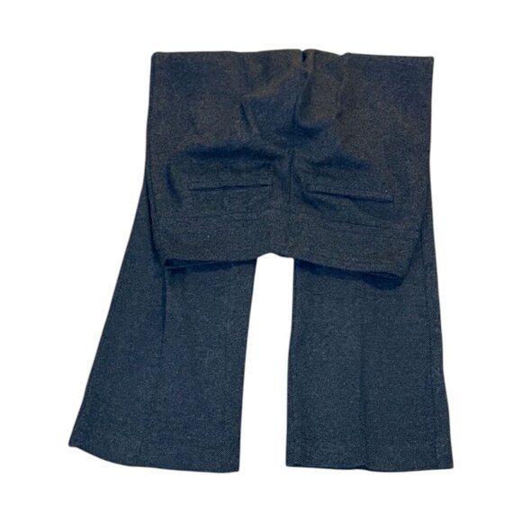 Refined Comfort:  Charcoal Wide-Leg Pants NY & Co Size S - Picture 6 of 12